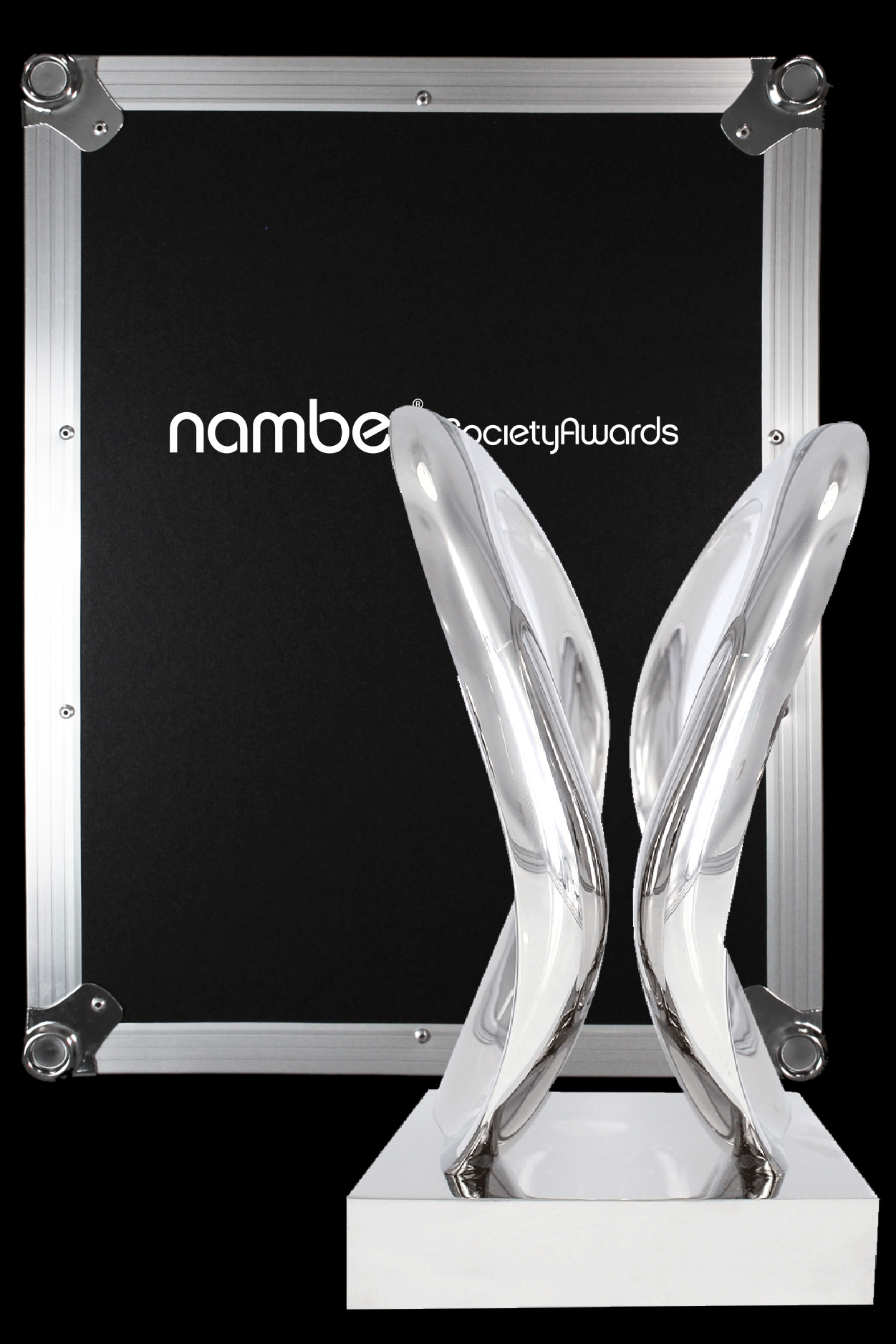 Namb&eacute; Tempo Limited award with air case custom trophy packaging